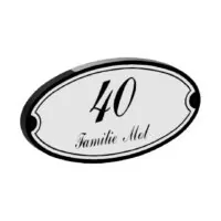 3D gegossenes Namensschild – 19,5×10,5 cm (Art. 506)
