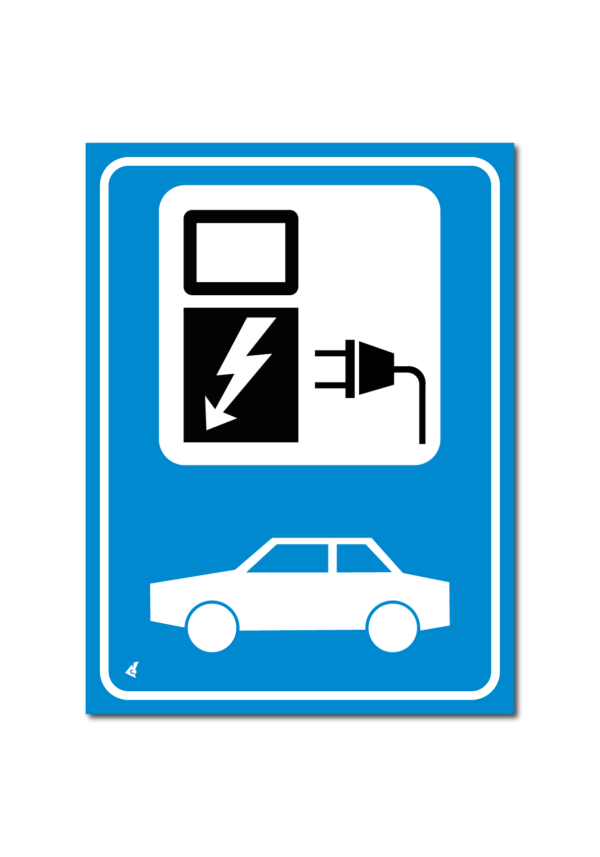 parkeerbord laadpunt elektrische auto
