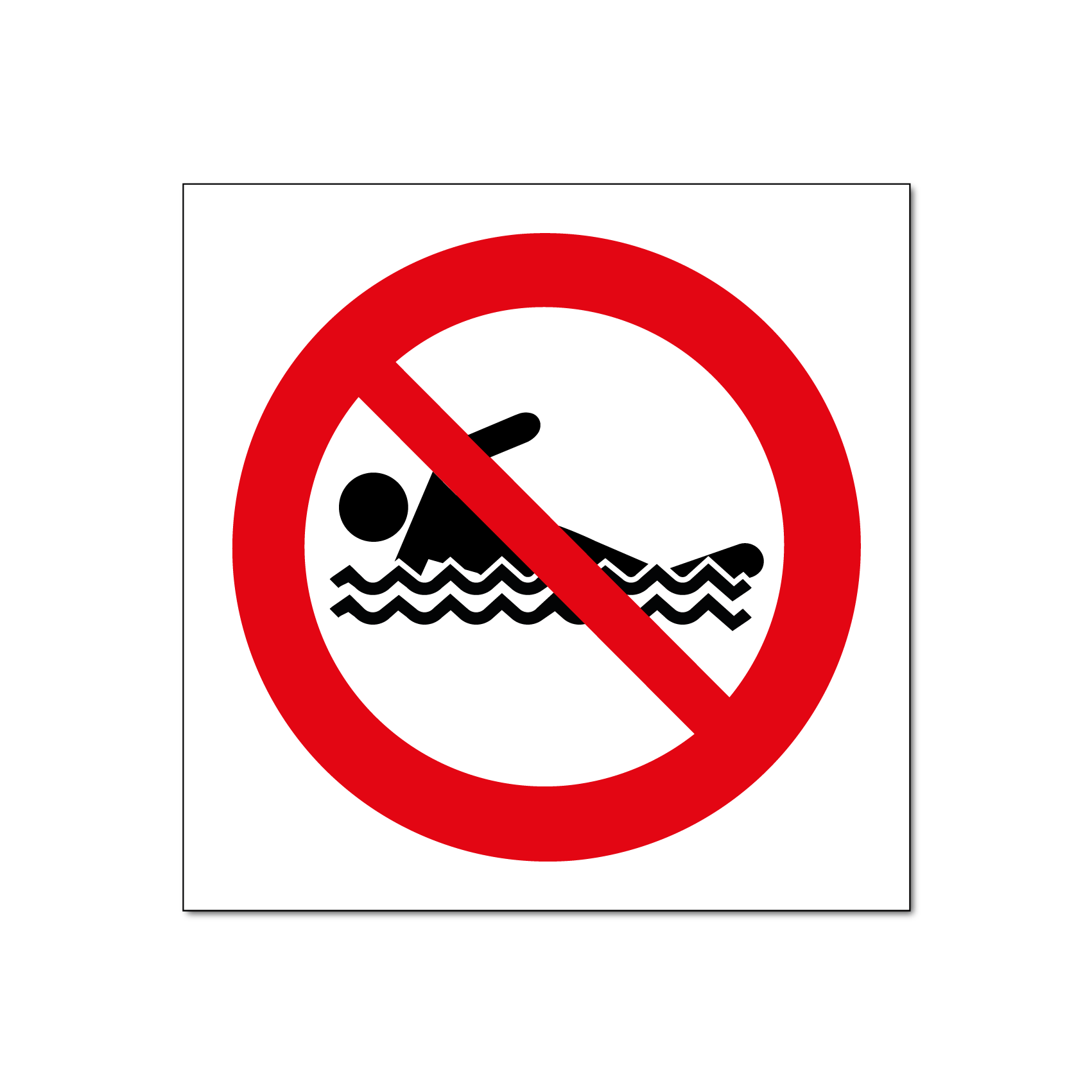 Nicht schwimmen (DRO120)