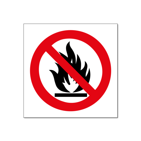 Feuer nicht erlaubt