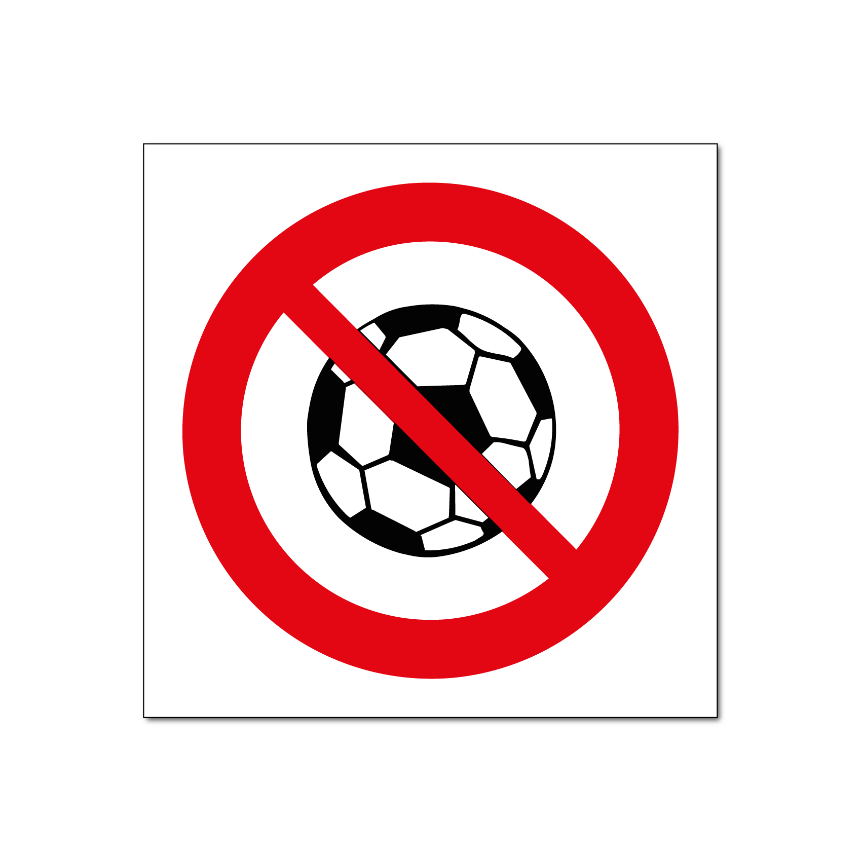 Verbot, Fußball zu spielen (DRO139)