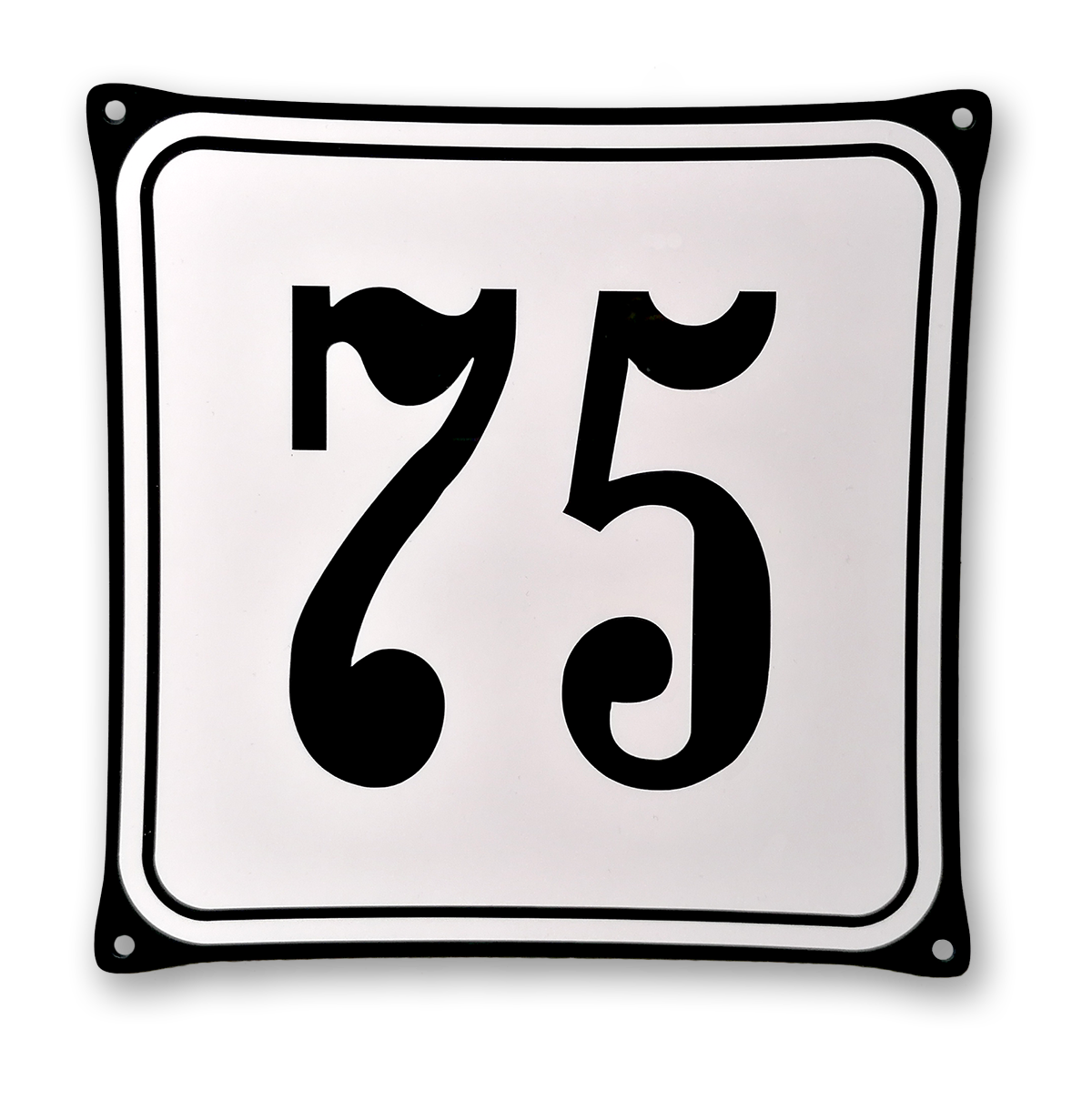 3D gegossenes Namensschild – 20×20 cm (Art. 542)